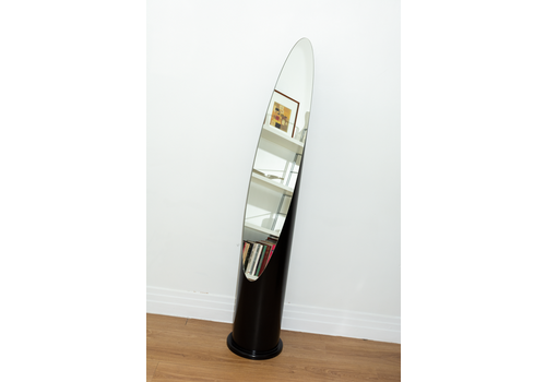 Black Roger Lecal Style Lipstick Mirror
