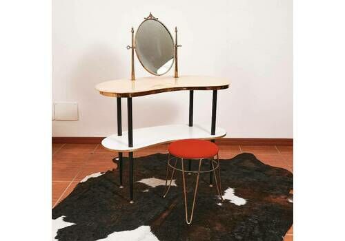 Mirror With Smurf 60s, 1960s, Vintage