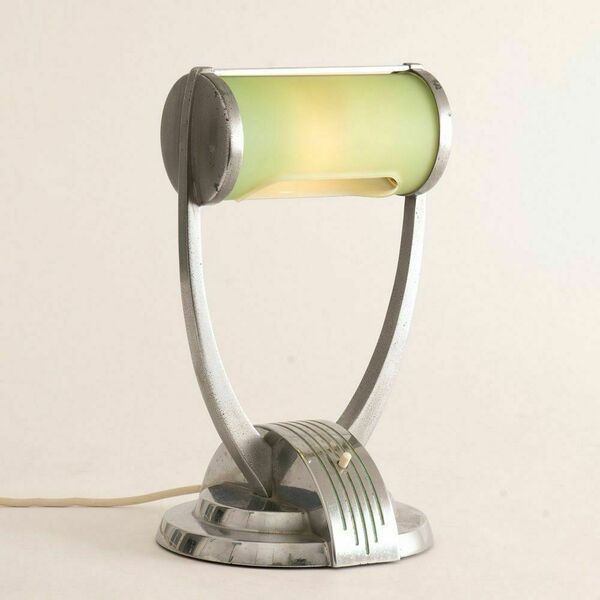 British Art Deco Joseph Lucas Desk Lamp C.1930 photo furniture