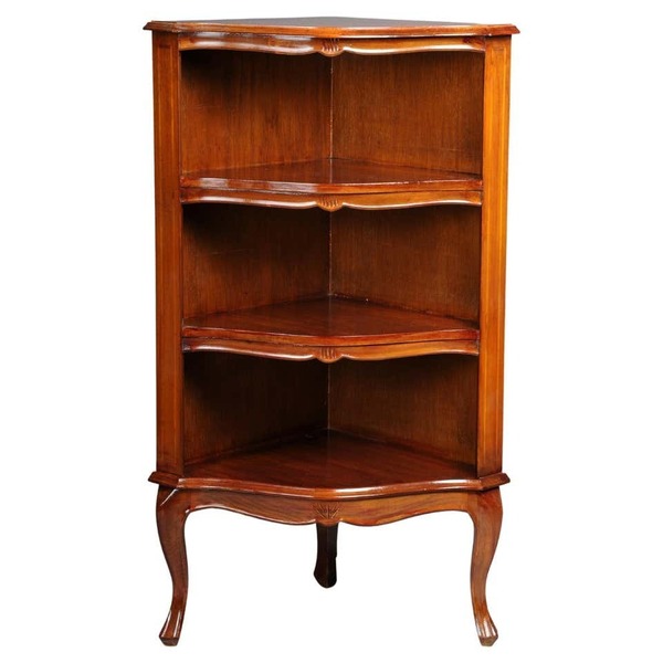 Decorative Corner Chest Of Drawers/Corner Shelf, England 20th Century