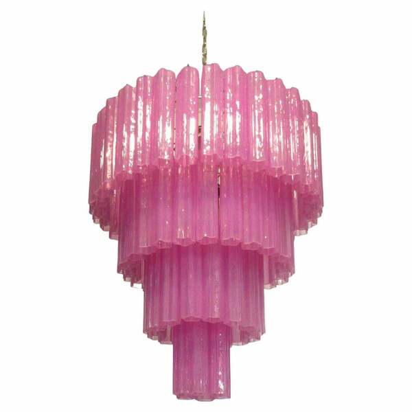 Amazing Pair Of 78 Tronchi Chandeliers Style Toni Zuccheri For Venini, Murano photo for sale