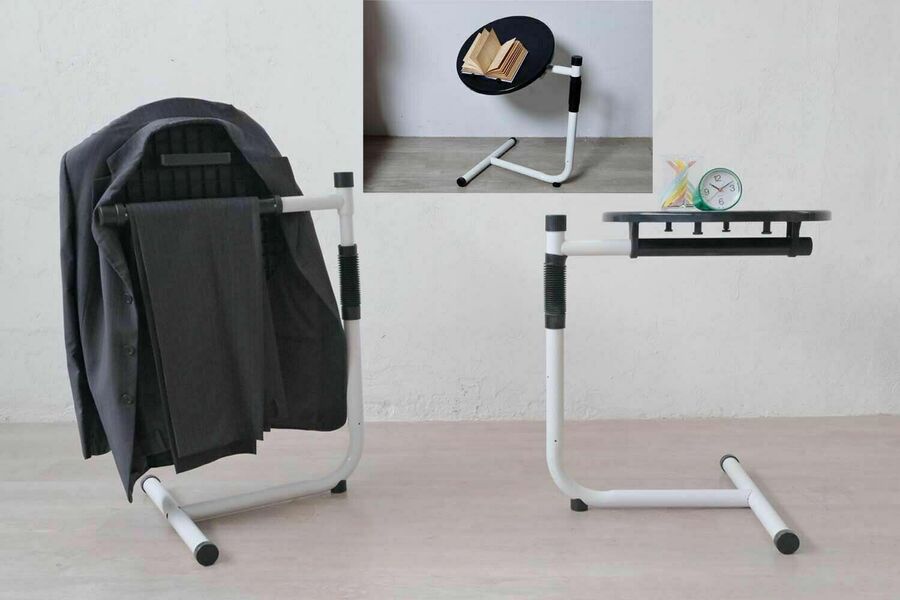 2 Trio Segato X Magis Bedside Tables, Valet Stand, Designed By Lucci