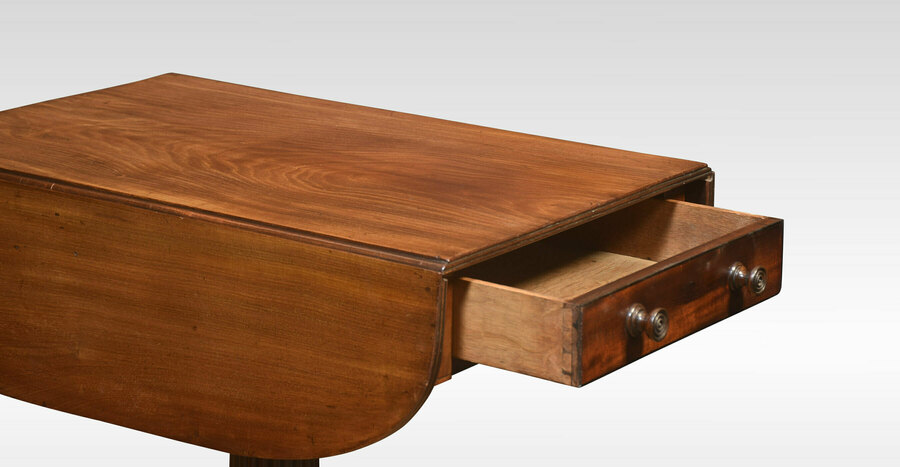 Regency Mahogany End Table photo for sale