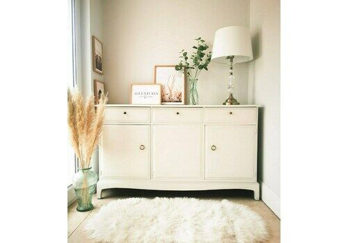 White Stag Minstrel Sideboard /Cupboard / Buffet **Professionally Spray Painted**