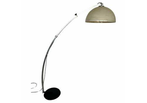 Design Mid Century Harvey Guzzini Style Adjustable Floor Arc Lamp , Around 1970