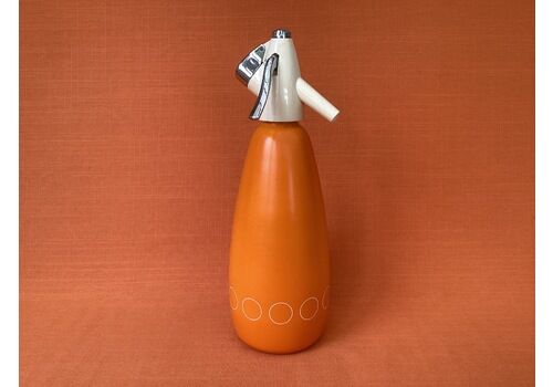Vintage Boc Sparklets Soda Siphon In A Fabulous Retro Orange Design, Vintage Soda Siphon, Vintage Barware, Retro Barware, Breweriana
