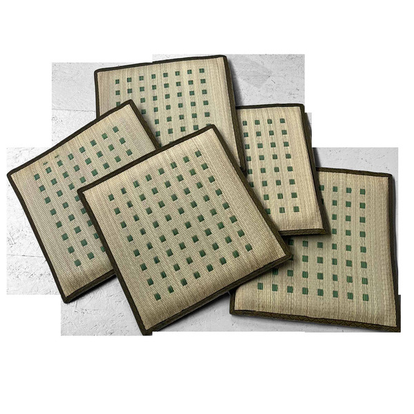 Japanese Mingei Cushion Seats, 1980s, Set Of 5 Vinterior