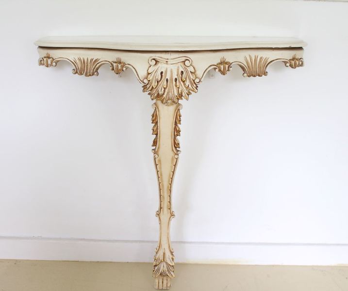Antique French Hall Table D Shaped Demi Lune Console Queen Antique French Hall Table D Shaped Demi Lune Console Queen