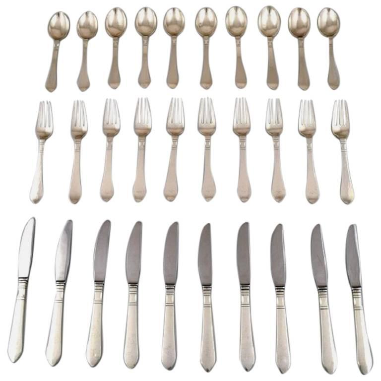 VINTAGE Silver Luncheon Fork Continental // Antik Georg Jensen
