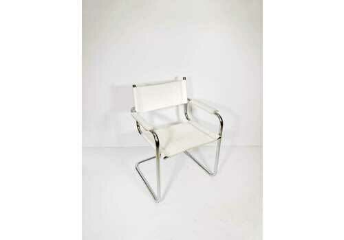 1 Of 4 Model Studi Bauhaus Desk Chair By Mart Stam & Marcel Breuer Italy 1970s