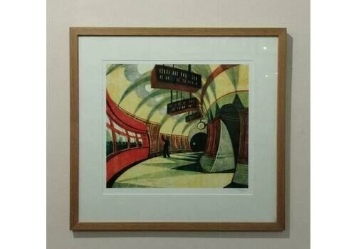 Cyril Power   The Tube Station   1935   Limited Edition Giclee Print