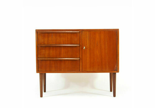 Retro Vintage Danish Teak Sideboard Tv Cabinet 70s Mid Century Drawers 60s 70s