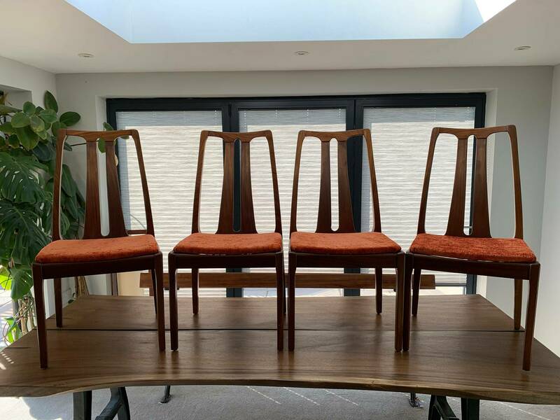 Four Fantastic Nathan Dining Chairs Vinterior