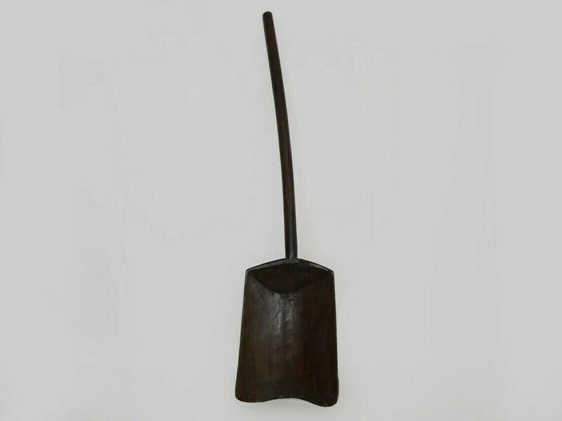 Old Wooden Baker's Shovel, Bread Shovel. French Folk Art. Vinterior