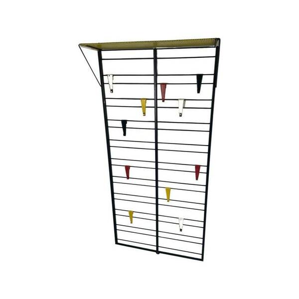 Tjerk Reijenga For Pilastro Wall Mounted Coat Rack 'Scale' Vintage