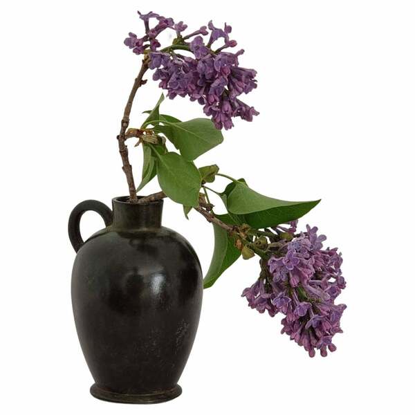 Gab, Solid Bronze Vase, Swedish Grace / Art Deco 1920/30s Vinterior