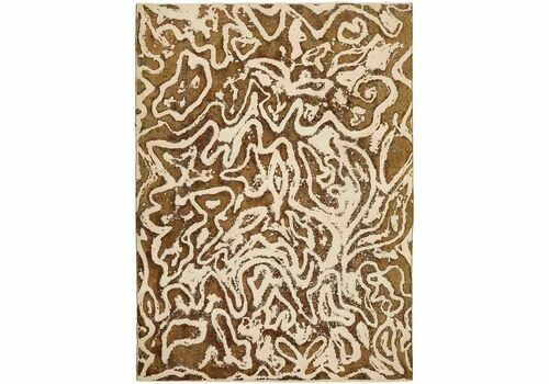 Handmade Decorative Beige Overdyed Large Area Rug 259 Cm X 350 Cm