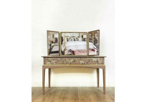 Pink And Gold Stag Dressing Table