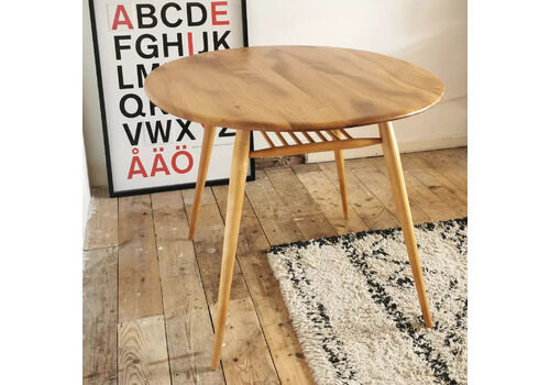 Vintage Mid Century Ercol Model 396 Breakfast Table