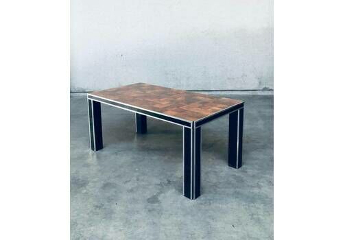 Italian Design Impressive Dining Table By Willy Rizzo For Mario Sabot, 1970