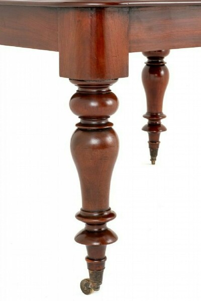 Period Victorian Dining Table Extending Mahogany 1860 photo furniture