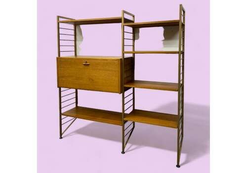 Ladderax Shelving Vinyl Storage Gold