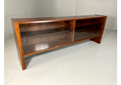 Vintage Danish Rosewood Bookcase Sideboard, Skovby , Mcm, 1970s, Retro.