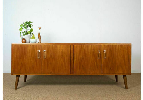 Refinished Vintage Mid Century Teak G Plan Sideboard Cabinet Tv Stand