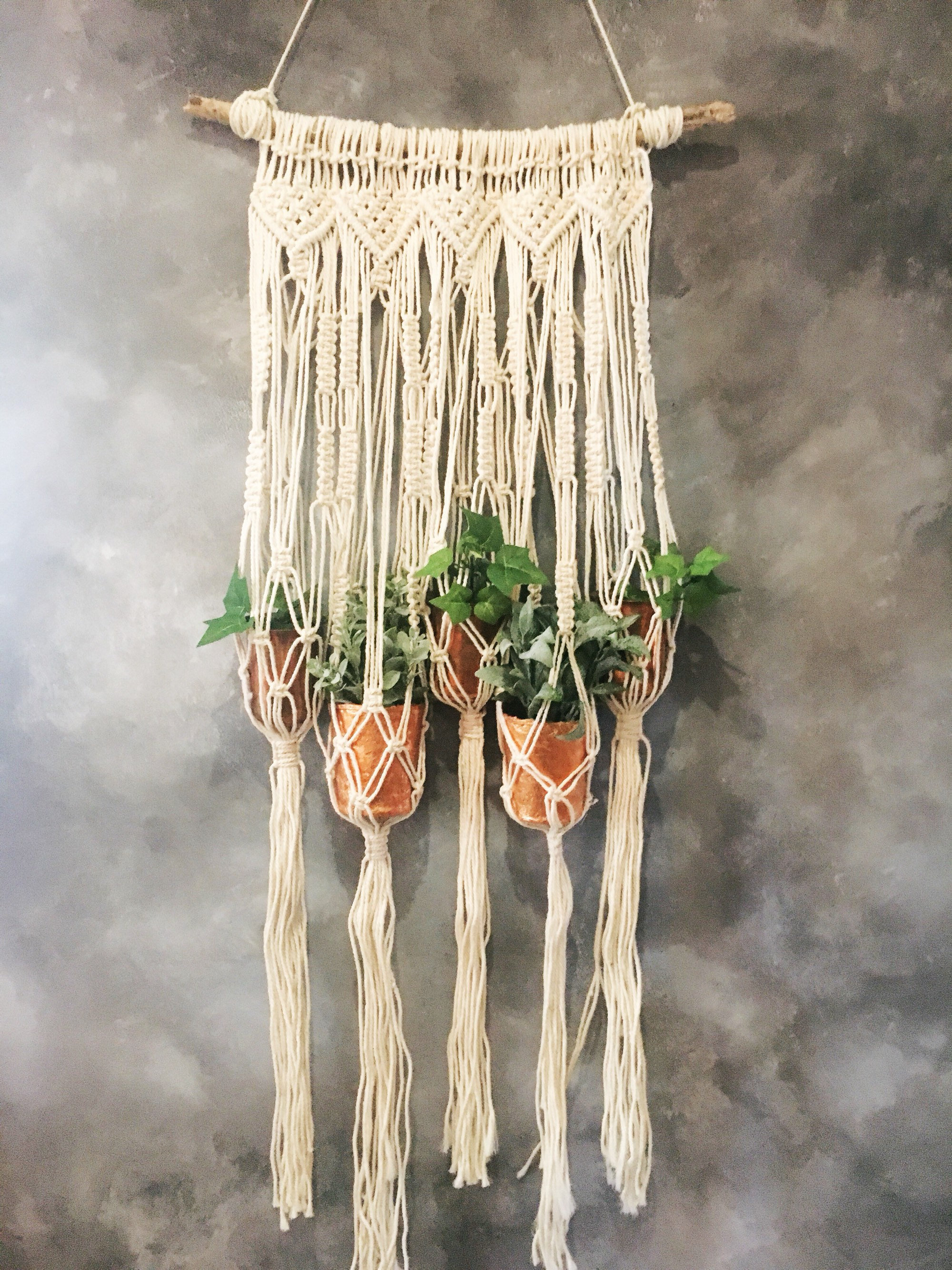 A Stunning Wall Hanging/Macrame Plant Hanger Vinterior