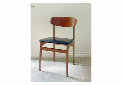 Danish Schonning & Elgaard Style Dining Chairs X 4