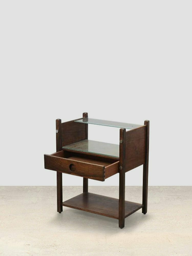 Yara Bedside Table, 1960s, Vintage Vinterior