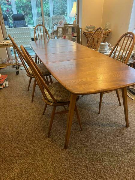 Ercol Dining Table photo furniture