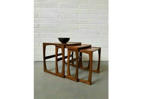 G Plan Teak Quadrille Nest Of Coffee Tables. Danish Retro Quadrille Mid Century