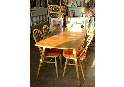 Mid Century Ercol Grand Windsor Extending Table