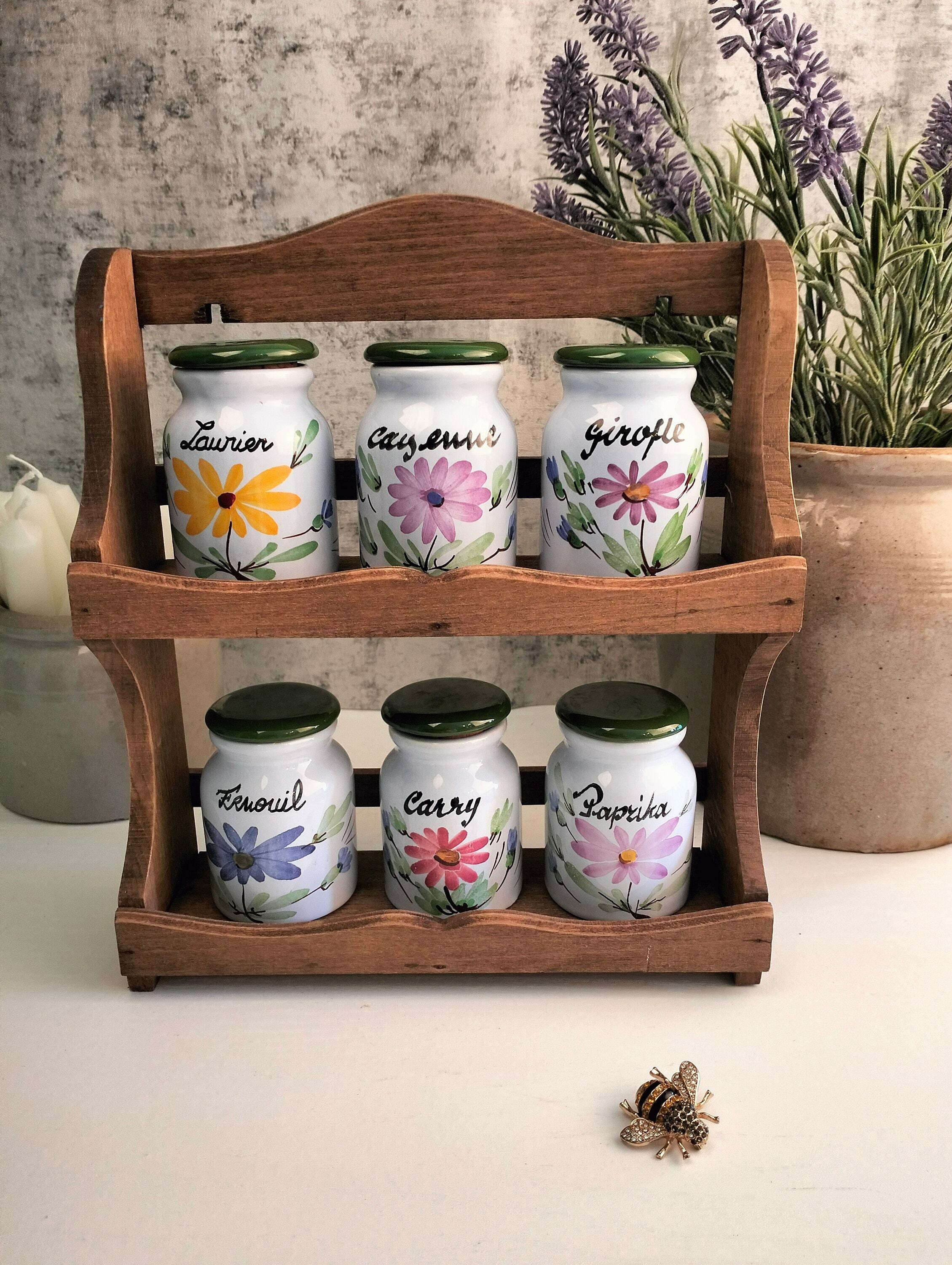 Spices jar rack cheap