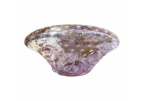 Hand Crafted Lilac Murano Vase, Italy, 1970