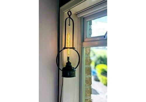 Antique Rare Upcycled James Hinks & Sons Makers Birmingham Table, Accent Lamp
