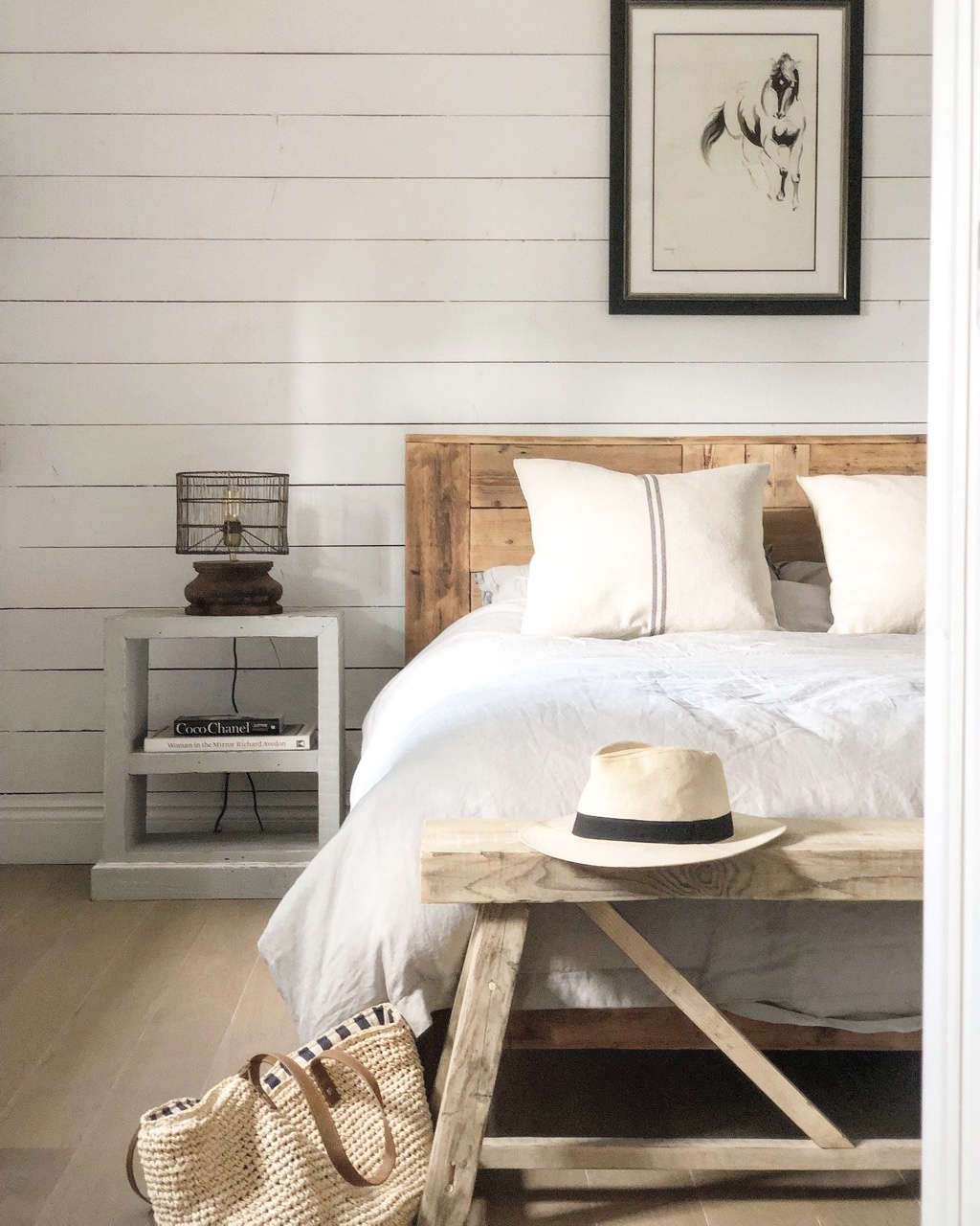 Reclaimed Wood Bed Rust Collections Vinterior