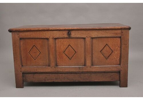 Early 18th Century Oak Coffer, 1700s