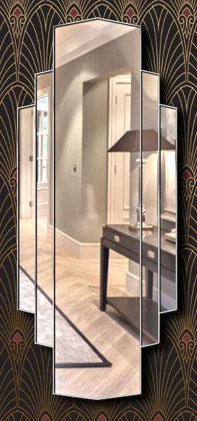Metro Original Handcrafted Full Length Wall Mirror In Silver Handcrafted Full Length Wall Mirror