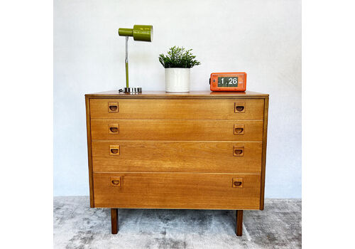 Mid Century Teak Chest Of Drawers By Alfred Cox