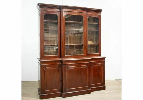 Glazed Library Bookcase, 1800s