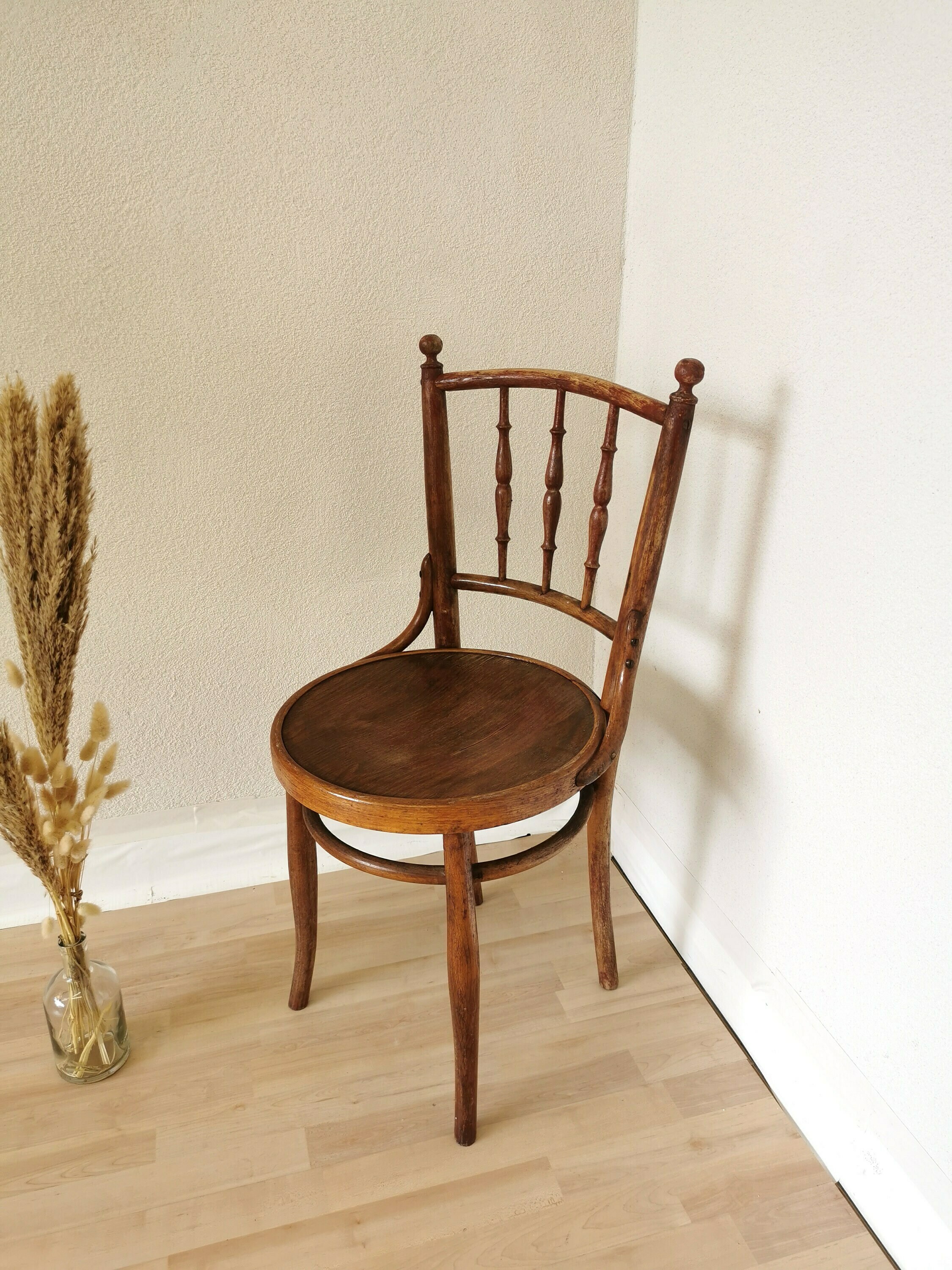 Antique Wood Round Back Chair Dining Chairs Antique Round Back