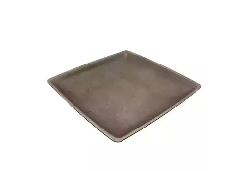 Vintage Chichester Stainless Steel Square Trinket Dish Silver 10.5x10.5cm Mcm