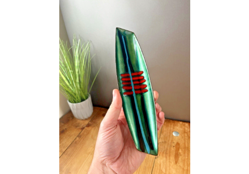 60's Modernist Laurana Italy Franco Bastianelli Enamel Pin Dish Pen Tray 70's