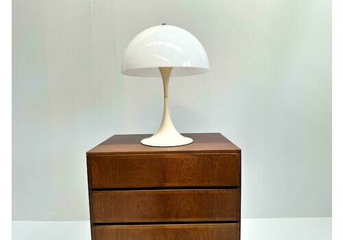 Vintage Authentic Panthella Table Lamp By Verner Panton For Louis Poulsen, Denmark, 1970s