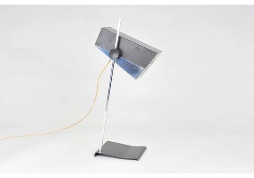 Vintage Modernist Lamp Napako 0518,Stilnovo Mid Century Modern Vintage Atomic Lighting Eames Lamp 1950s Retro Living, Mid Century Desk Lamp