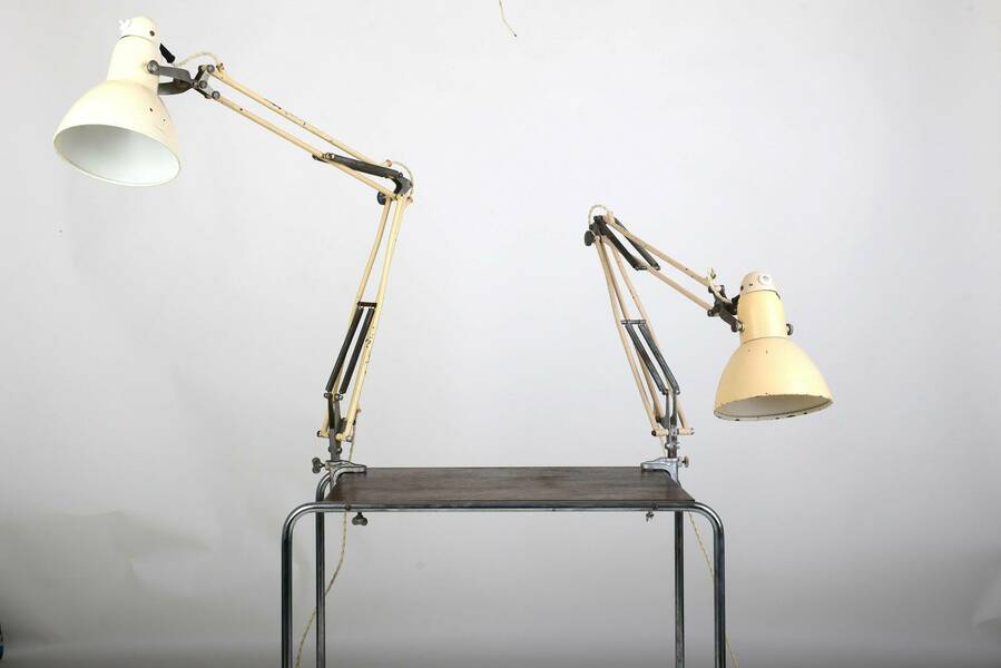 Architect Industrial Lamp By Napako, Bauhaus Lamp, Kaiser Idell, Curt Fischer, Midgard, Atchitect Lamp photo furniture