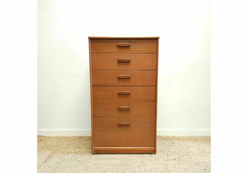 Mid Century Austinsuite Chest Of Drawers Retro Teak Vintage Gd Cond