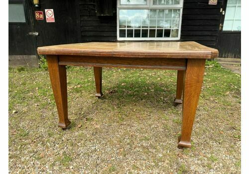 Victorian Oak Wind Out Dining Table